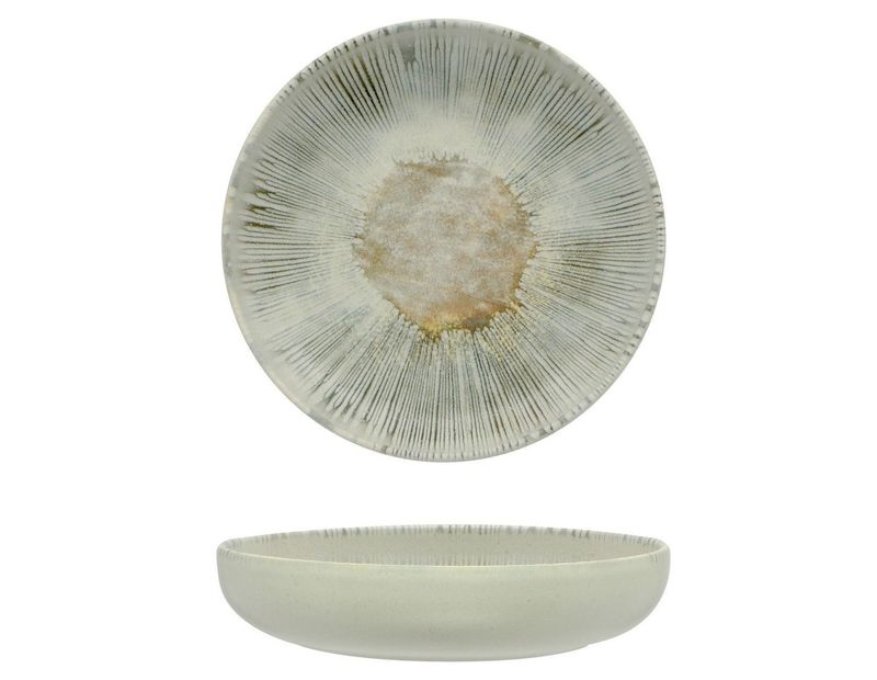 Piatto Fondo 22 cm Ninphea - Mesa Ceramics