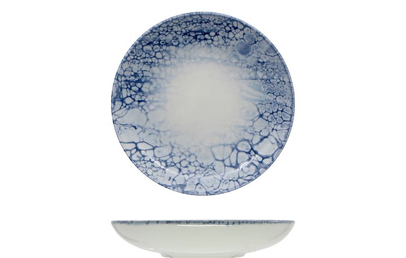 Piatto Fondo 22 cm Bubbles - Saturnia