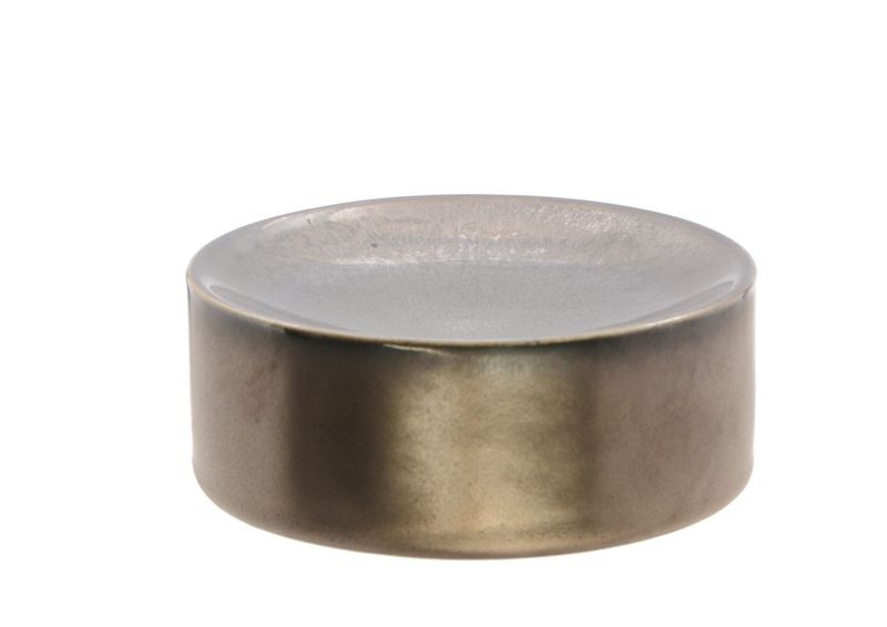 Colonna Gourmet Tonda Bassa 10,5 x 4 cm Oxide - Feng