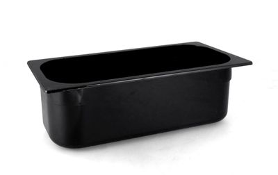 Bacinella Gelato 36 x 16,5 cm Nero - Mori 2A