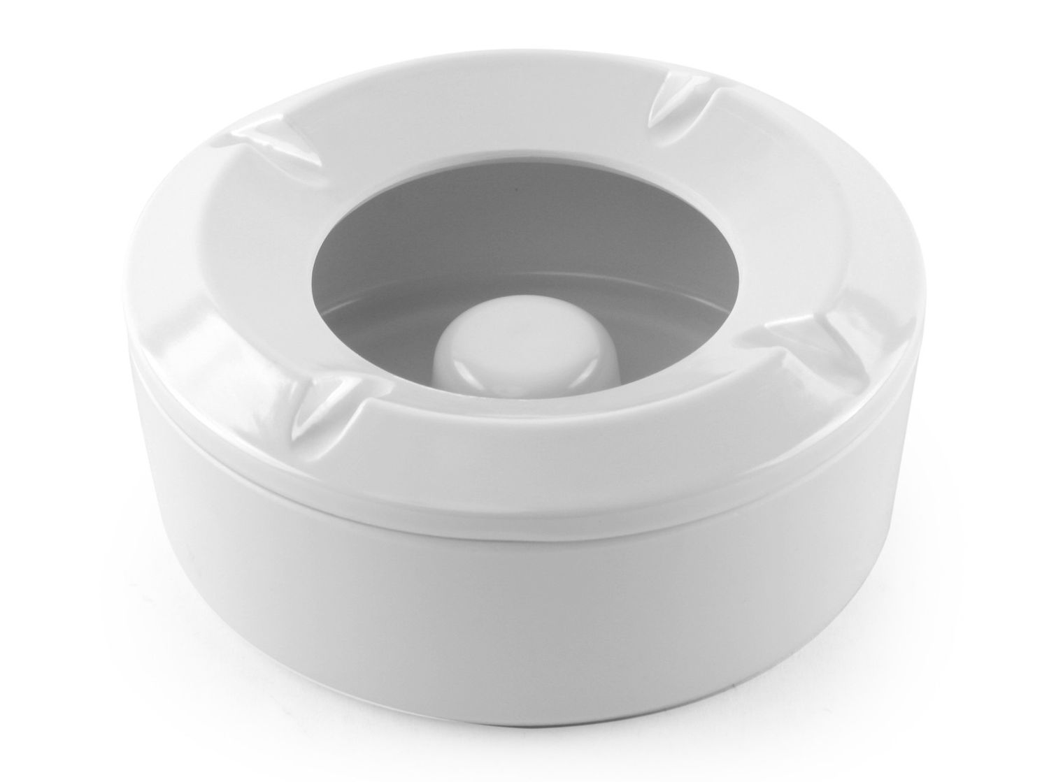 Posacenere Antivento 10,5 cm Bianco - Horeca Professional