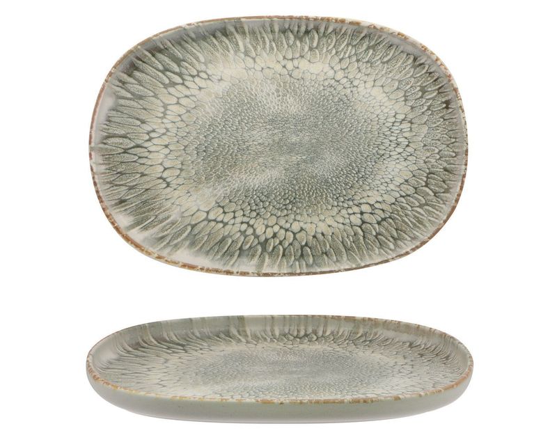 Vassoio Ovale 33 x 23 cm Dust - Mesa Ceramics