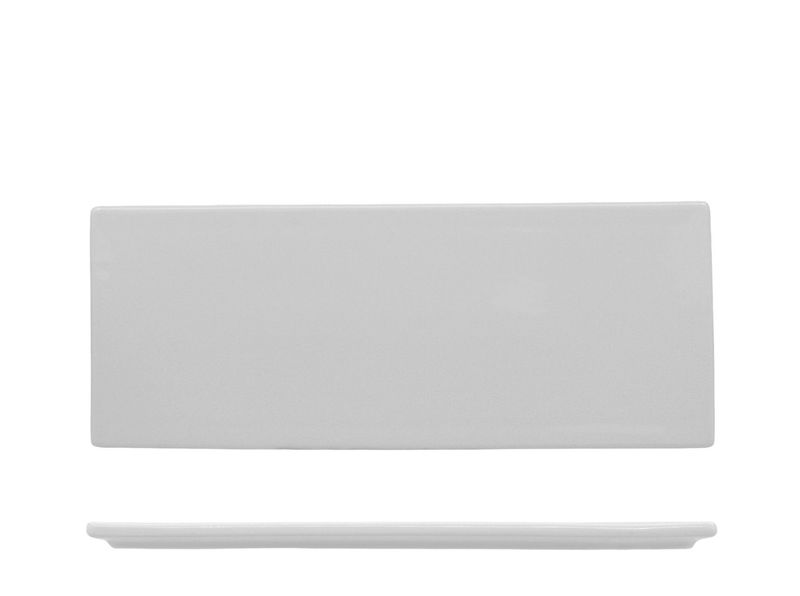 Piatto Base Gourmet Rettangolare 35,6 x 14,4 cm Planko - Feng