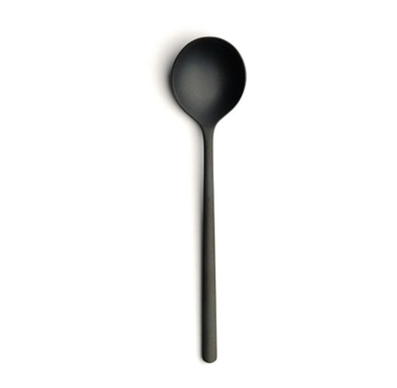 Cucchiaio Moka 10,9 cm Atlàntida Ice Black - Comas