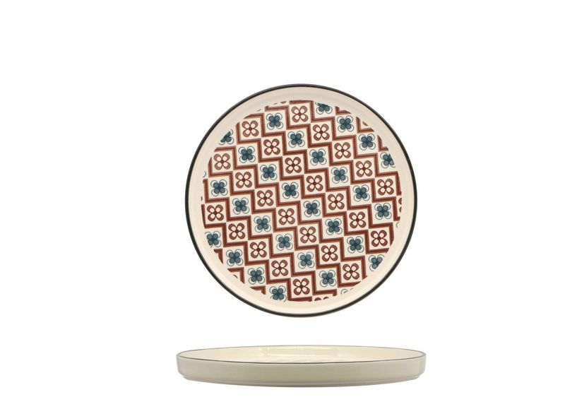 Piatto Nordic Brown 21 cm Mosaik - Lioness