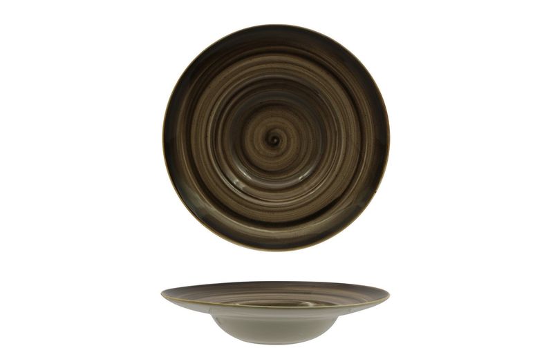 Pasta Bowl 28 cm Java Woodland Brown - Sango Hospitality