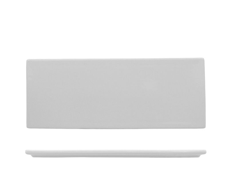 Piatto Base Gourmet Rettangolare 25,2 x 9,9 cm Planko - Feng