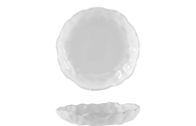 Piatto 14,5 cm Bianco Magma - Feng