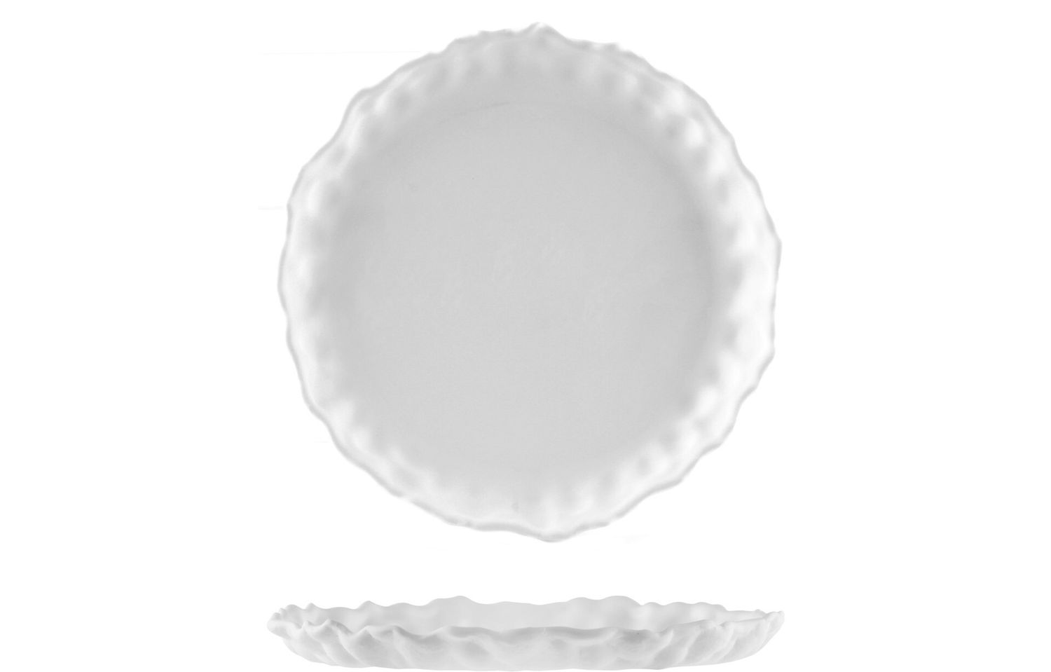 Piatto 30 cm Bianco Magma - Feng