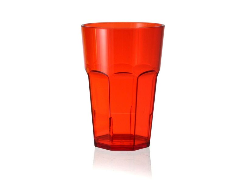 Bicchiere 45 cl Rosso Policarbonato - Mori 2A