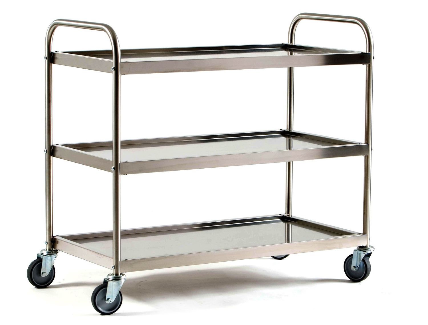 Carrello Inox 3 Piani 103 x 52 x 92 cm - Gi.Metal
