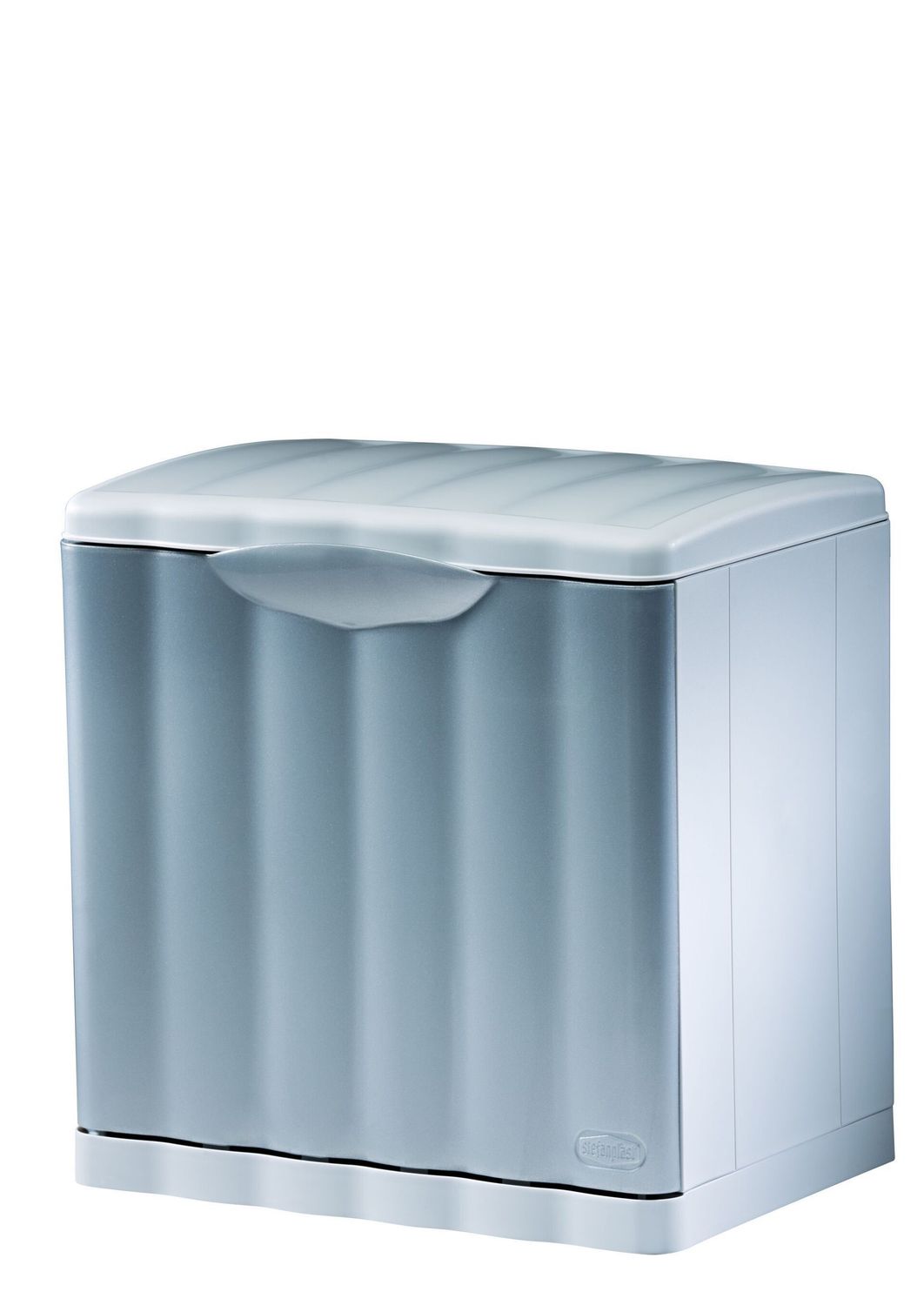 Pattumiera 40 x 30 cm Silver Amica - Stefanplast