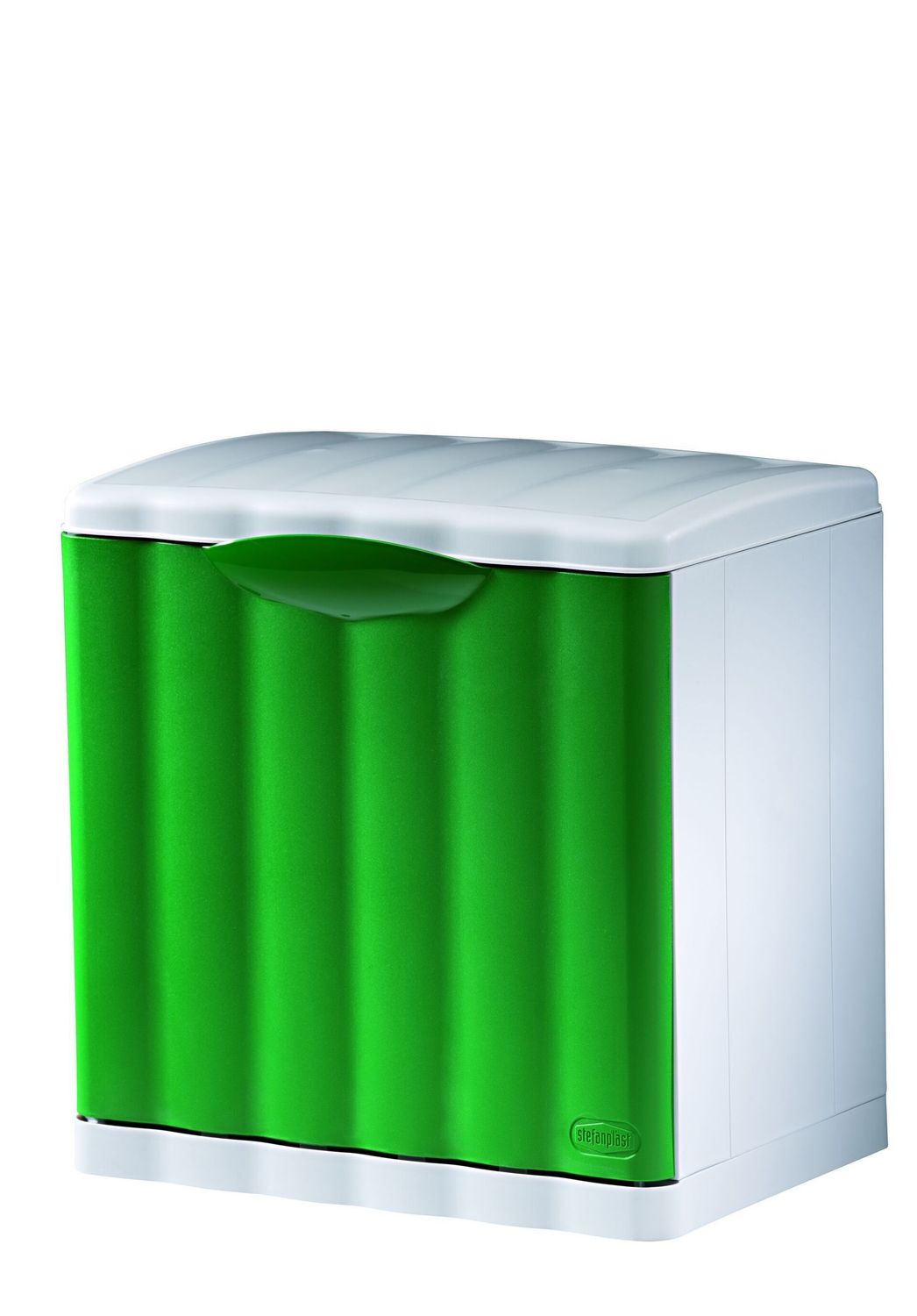 Pattumiera 40 x 30 cm Verde Amica - Stefanplast