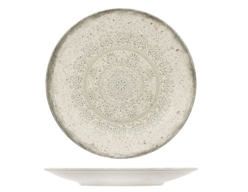 Piatto Piano Coupe 27,5 cm Lace - Mesa Ceramics