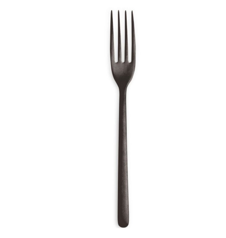 Forchetta Tavola 20,4 cm Canada Vintage Nero - Comas