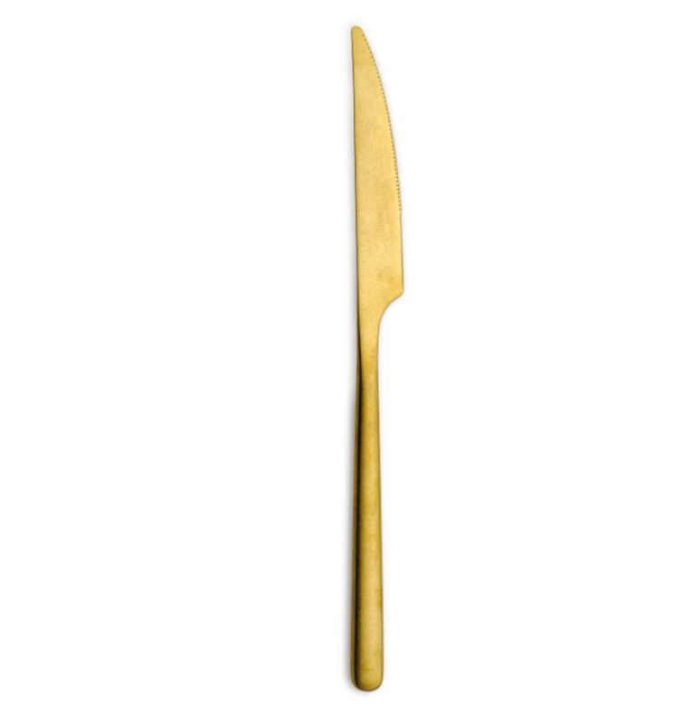 Coltello Tavola 23,3 cm Canada Vintage Oro - Comas