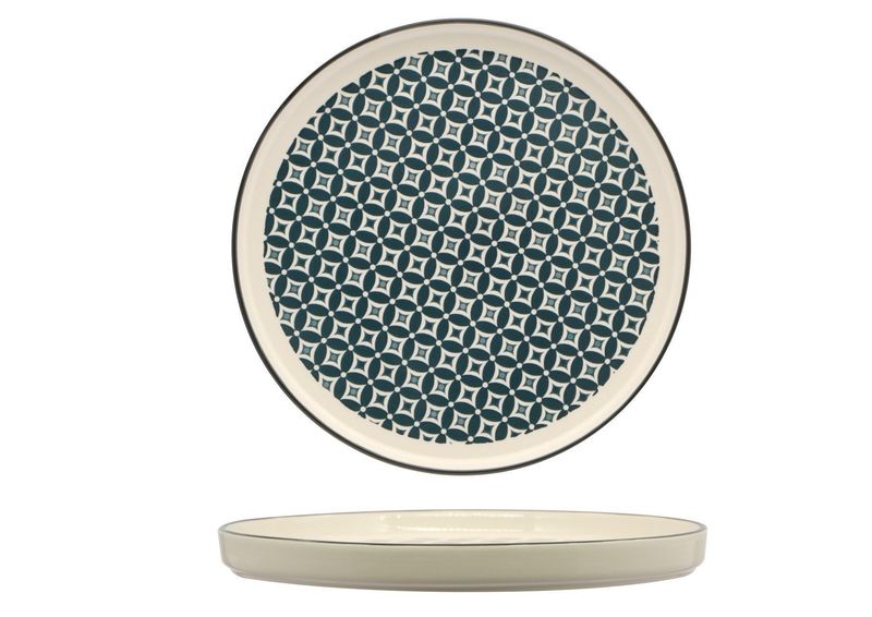 Piatto Nordic Blue 27 cm Mosaik - Lioness
