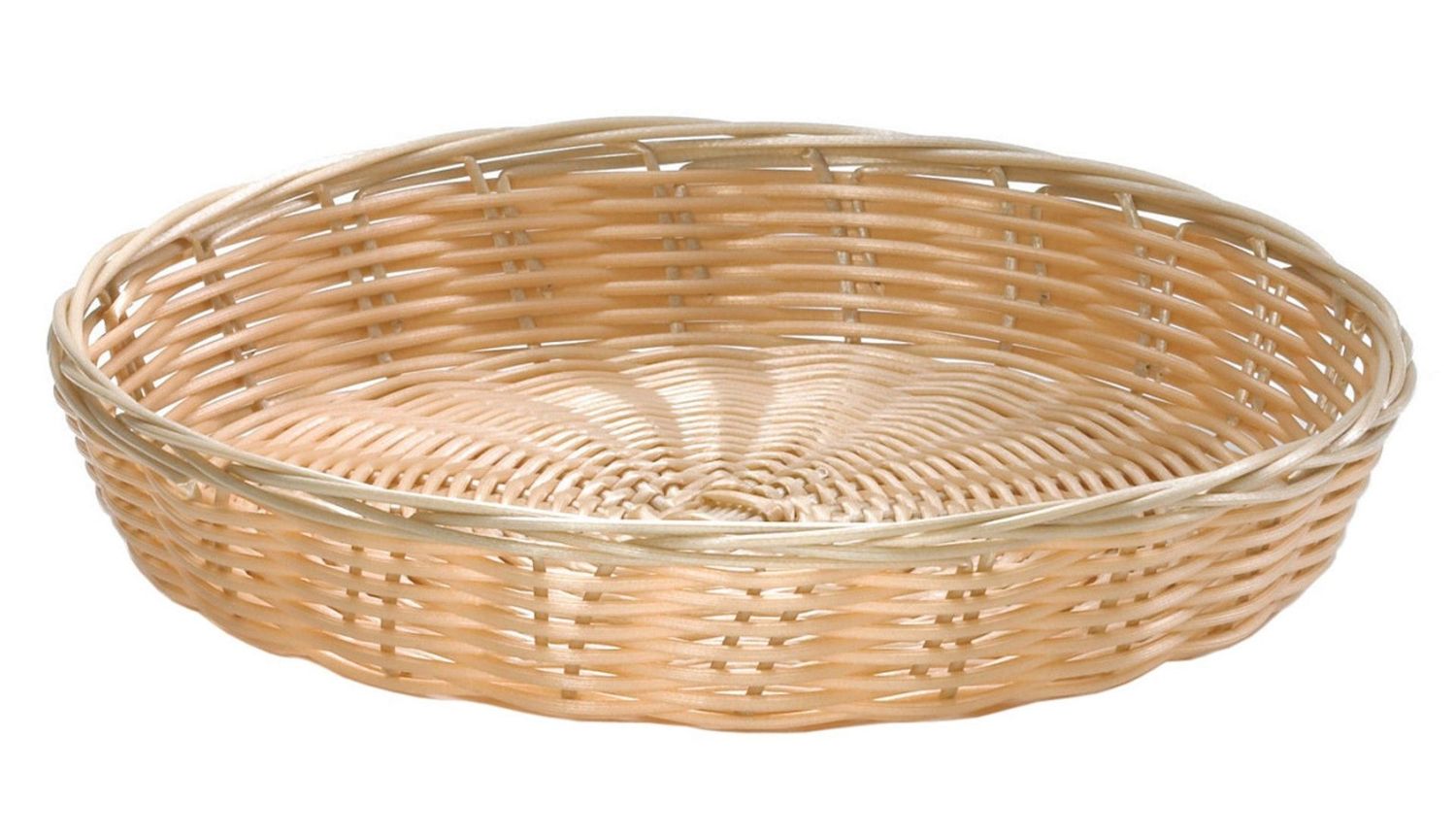 Cestino Tondo Naturale 21,5 x 5,5 cm - Horeca Professional