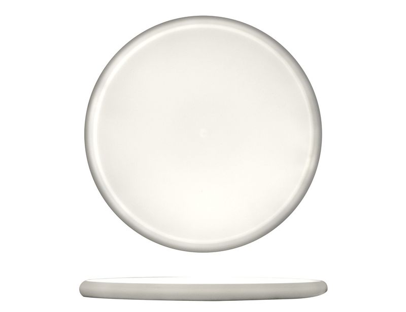 Sottopiatto Vassoio Luminoso 32 cm Moon Bianco - Feng