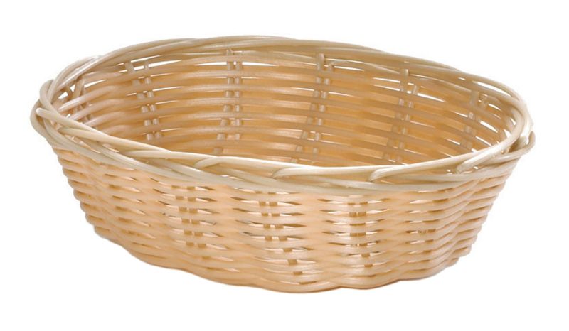 Cestino Ovale Naturale 25 x 18 x 6,5 cm - Horeca Professional