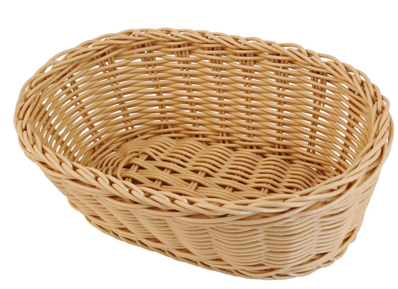 Cestino Ovale Naturale Pesante 25 x 18 x 8 cm - Horeca Professional