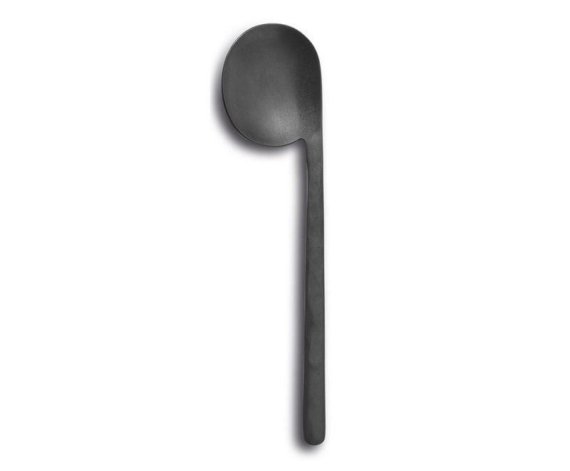Cucchiaino Caffè Side 9,3 cm Vintage Black Kodai - Comas