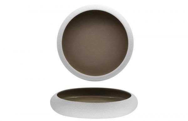 Piatto Alto Nido 27 cm Genesys Evo Grey - Feng