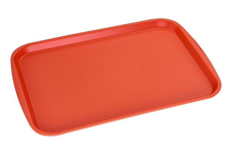 Vassoio Fast Food 43,5 x 31 cm Arancione - Inoxmacel