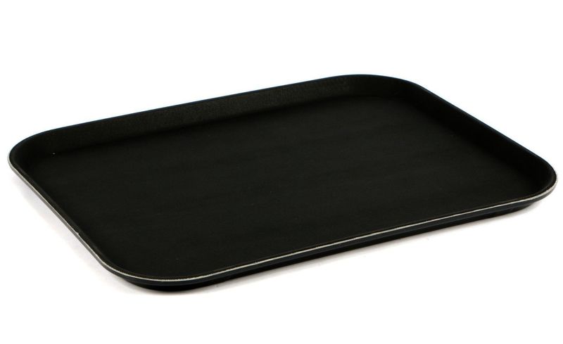 Vassoio Antiscivolo 46 x 35,5 cm Nero - Ilsa