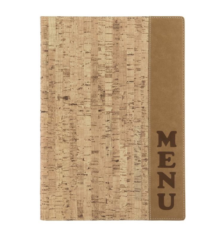 Portamenù Effetto Sughero A4 25 x 34,4 cm Design Range - Securit