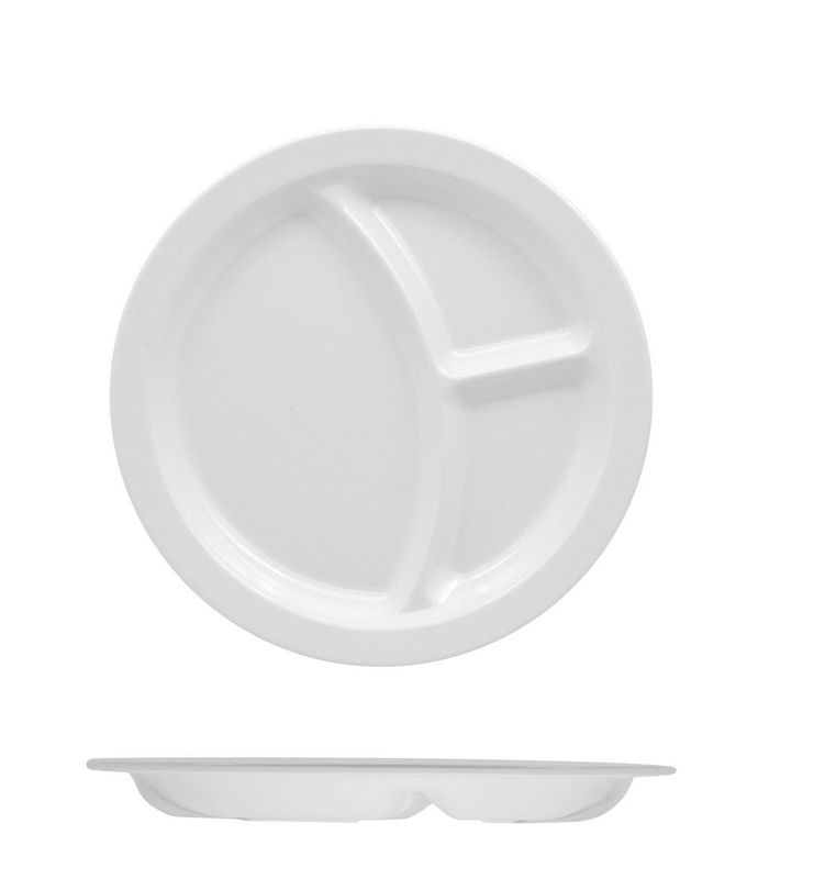 Piatto Tre Scomparti 21 cm - Vivenzi