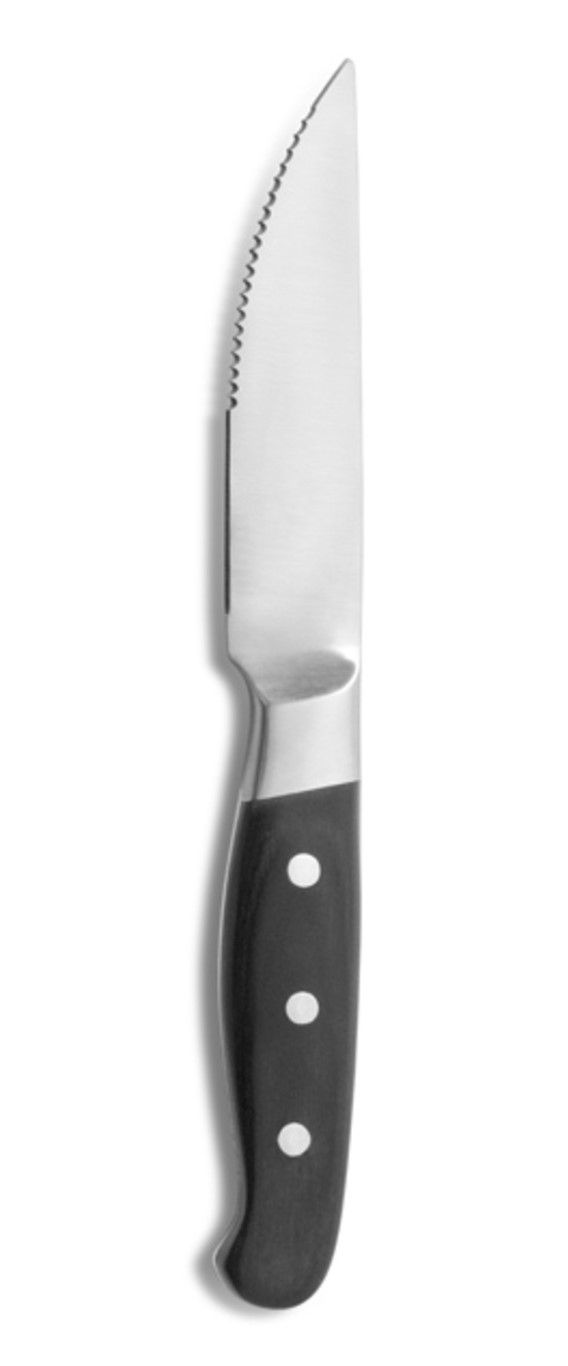 Coltello Steak 25,8 cm Chuleteros Nero - Comas