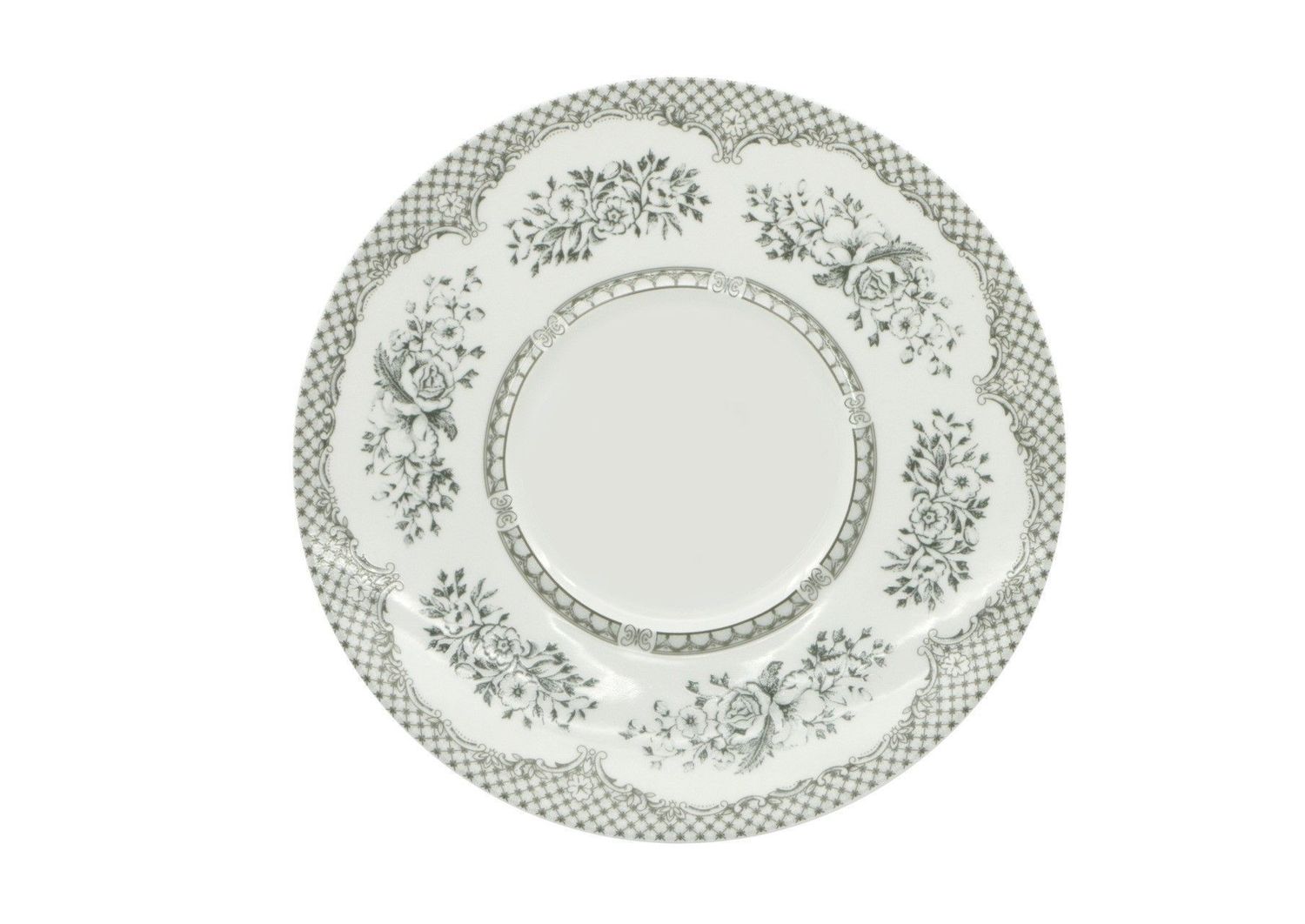 Piatto Piano Gourmet 28 cm Provence Grigio - Lioness