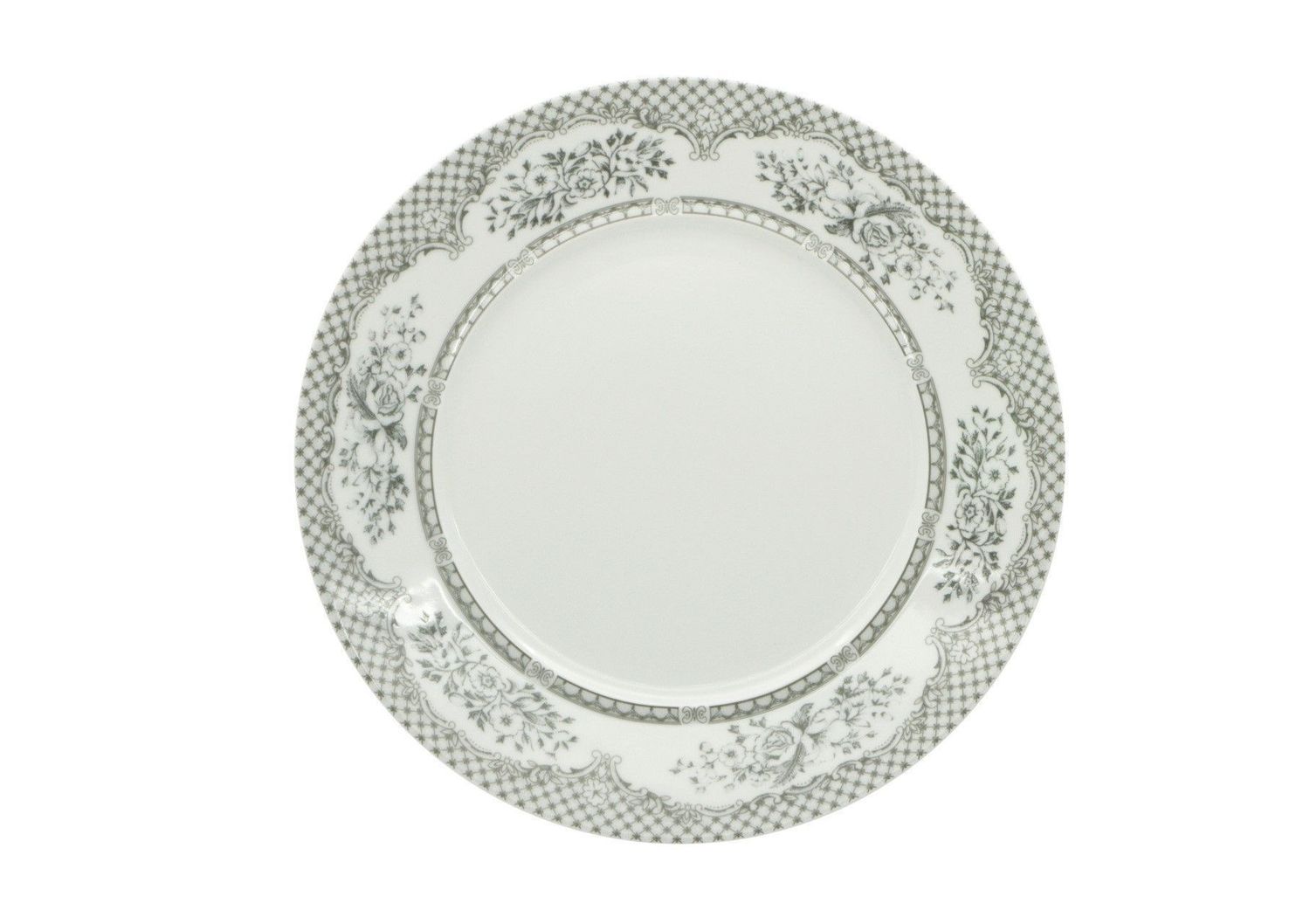 Piatto Piano 28 cm Provence Grigio - Lioness