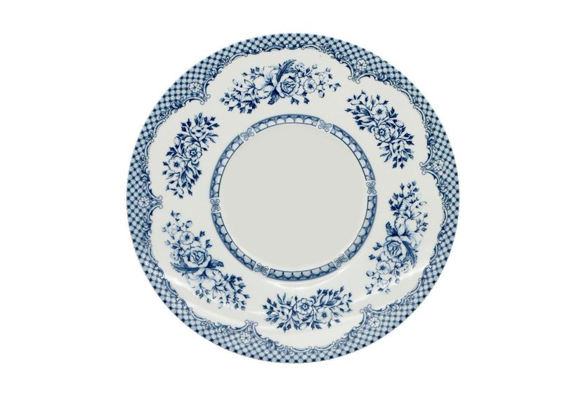 Piatto Piano Gourmet 28 cm Provence Blu - Lioness
