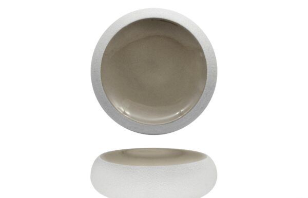 Piatto Alto 23,3 cm Genesys Evo Grey - Feng