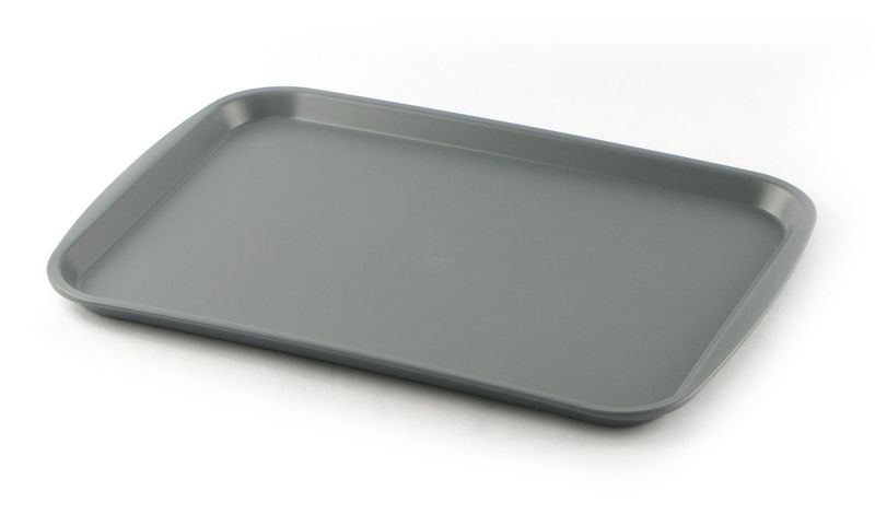 Vassoio Fast Food 43,5 x 31 cm Grigio - Inoxmacel
