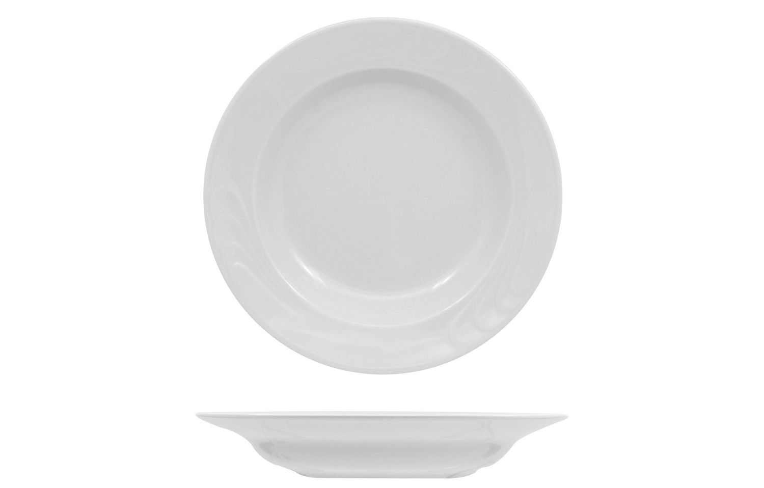 Piatto Fondo 22 cm Lidia Bianco - Lubiana