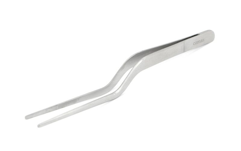 Pinza Chef Curva Acciaio 14,5 cm - Comas