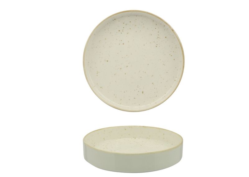 Piatto Fondo Bordo Alto 20 cm Barley Cream Kaden - Sango Hospitality