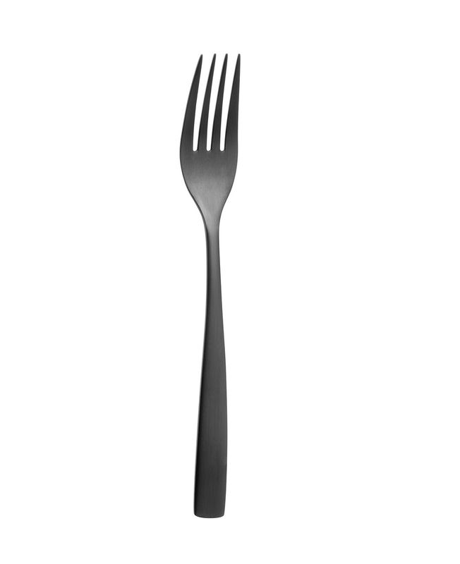 Forchetta Tavola 20,4 cm Bcn Colors Nero - Comas
