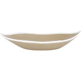 Piatto barca 35,5 x 14,2 cm Brown Show Plate Marina &amp; Clay - Tognana