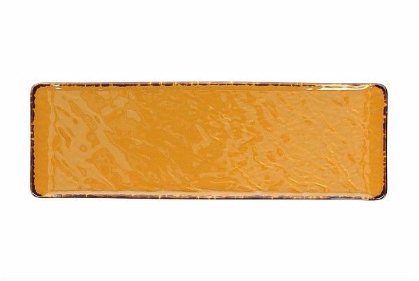 Piatto rettangolare 30 x 10 cm Vulcania Veggie Yellow - Tognana