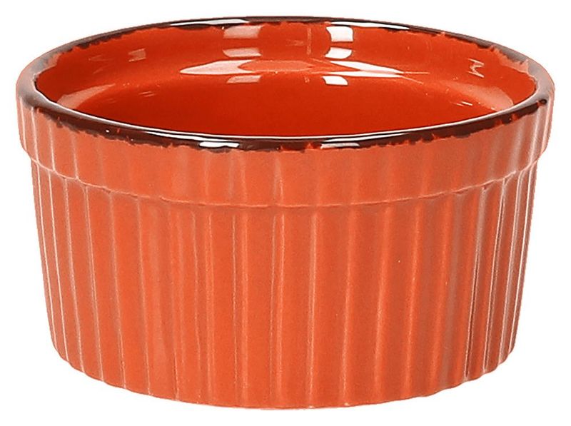 Ramequin costolato 9 cm Vulcania Veggie Orange - Tognana
