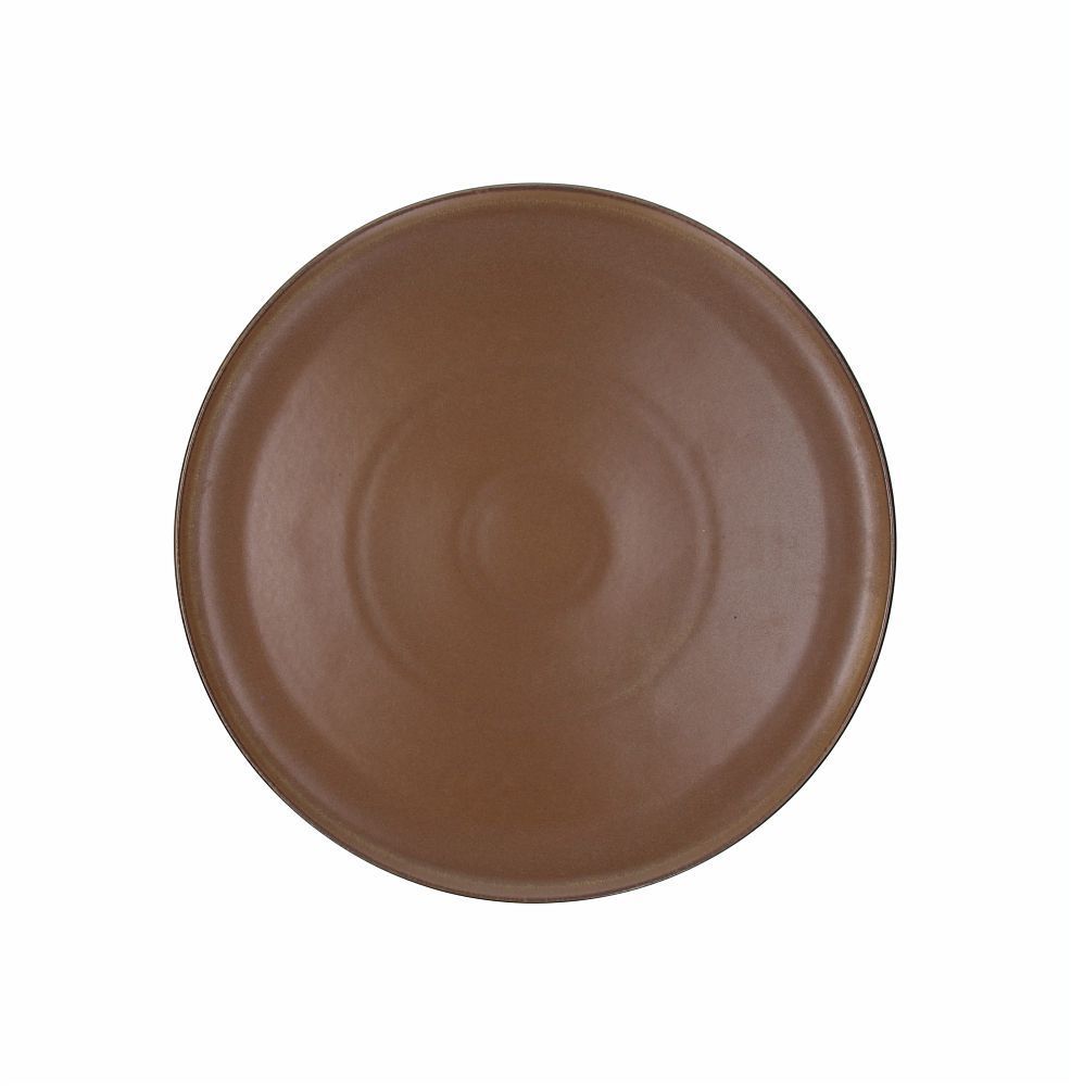 Piatto piano 31 cm Terracotta Brown biscuit - Tognana