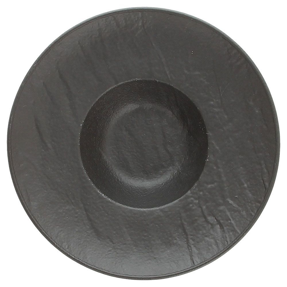 Piatto fondo gourmet 24 cm Vulcania Black - Tognana