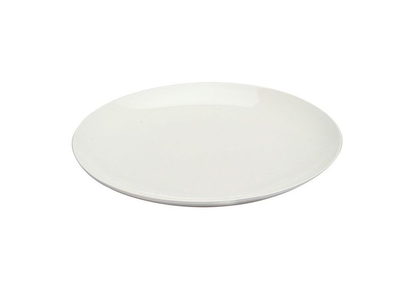 Piatto ovale coupe 36 cm Perla New Bone - Tognana