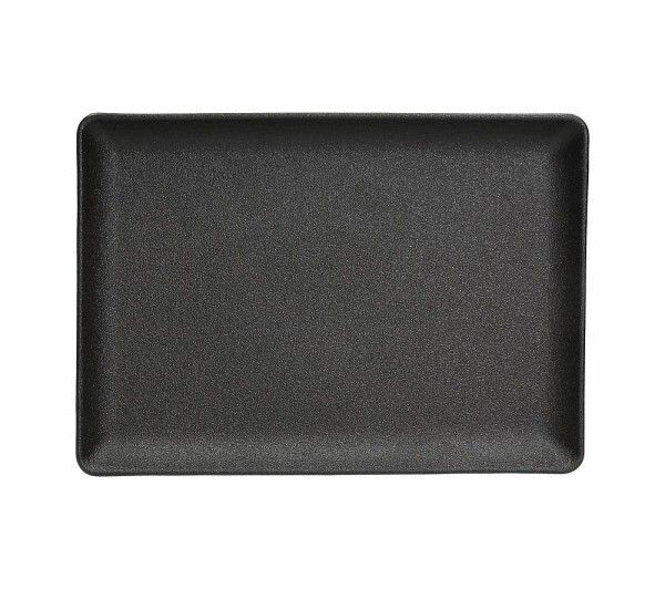 Piatto rettangolare 24 x 17 cm Mignon black - Tognana