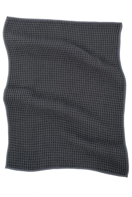 Canovacci/Strofinacci in Microfibra 2 Pezzi 40 x 60 cm Grigio - Tirolix
