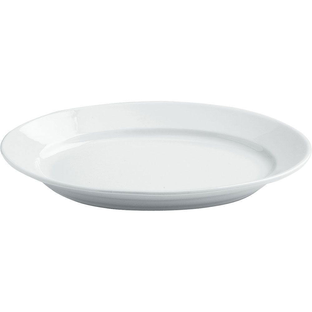 Piatto ovale piano 34,6 x 22,8 cm Albergo - Tognana